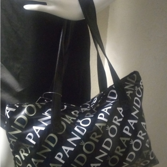 Pandora Tote NWT Black/White/Gray - Picture 5 of 8
